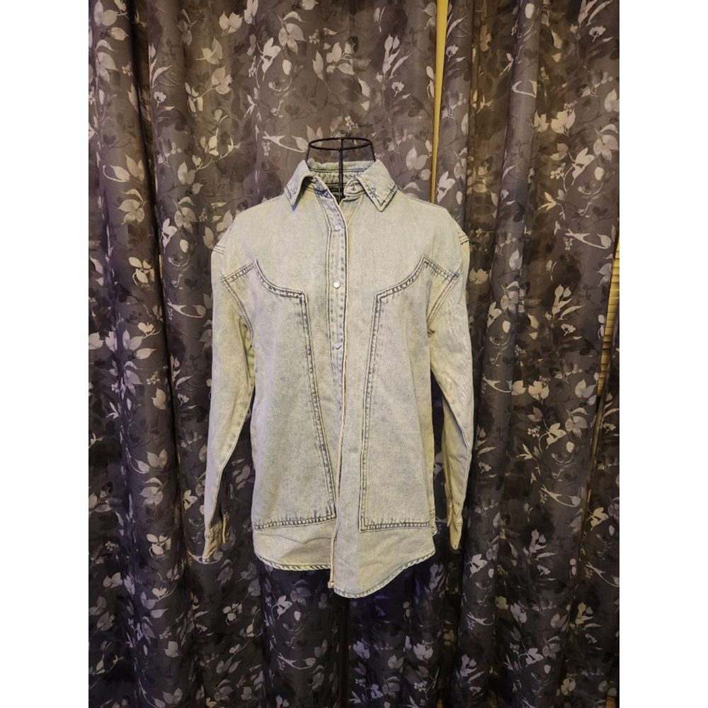 Wild fable Light Blue Denim Button Down Shirt